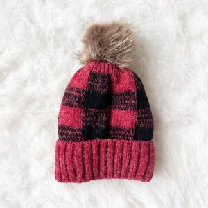 VICI plaid beanie